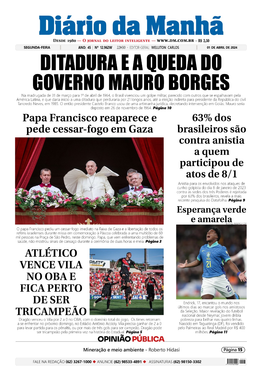 Edição EDIÇÃO2024-04-01